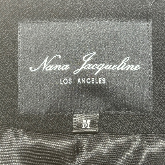 Nana Jacqueline Liliana Jewled Rhinestone Zip Up Blazer - Picture 7 of 7